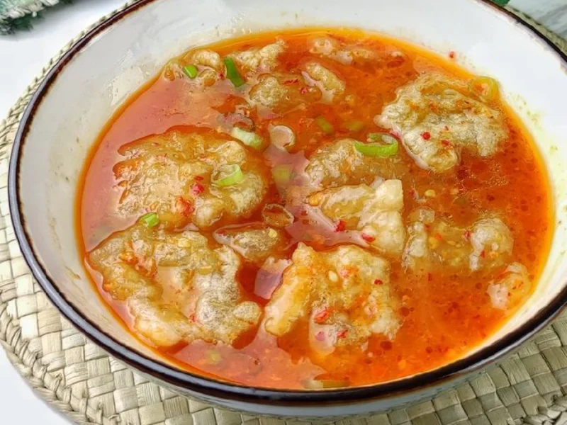 Cireng Kuah Seblak - Pedas ( Isi 5 )